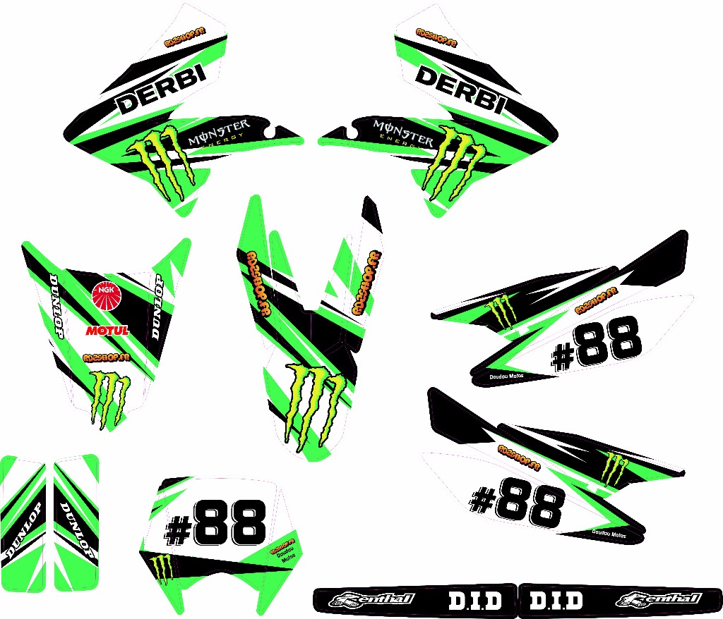 autocollant derbi
