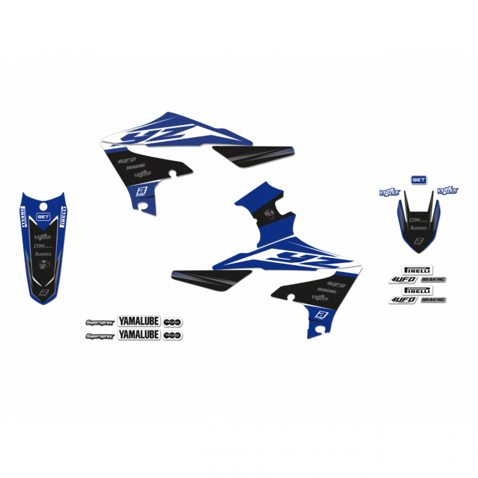 Kit Déco Yamaha YZF 250  ( 2019 à 2021 ) / 450 ( 2018 à 2021 )