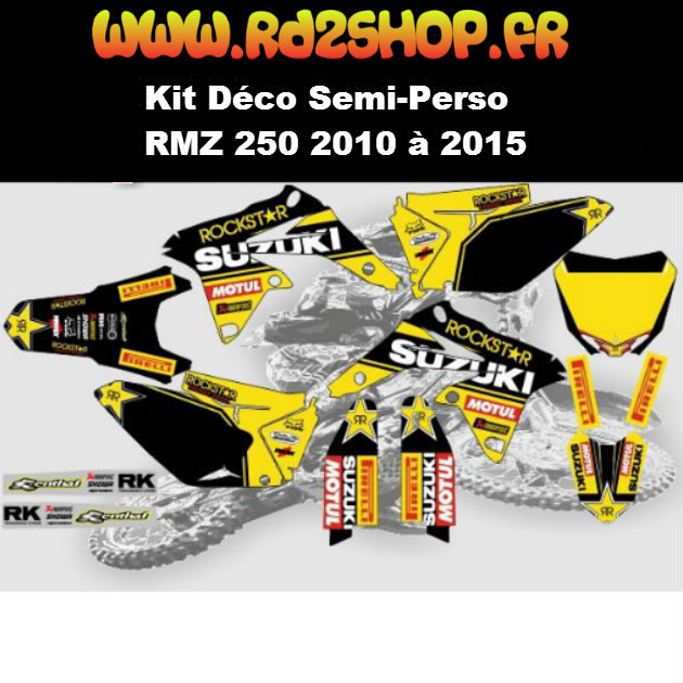 Honda Crf 80 >> Kit déco Semi-perso SUZUKI RMZ 250 ( 2010 - 2017) - rd2shop.fr Honda Crf 80 >> Kit déco Semi-perso SUZUKI RMZ 250 ( 2010 - 2017) - rd2shop.fr
