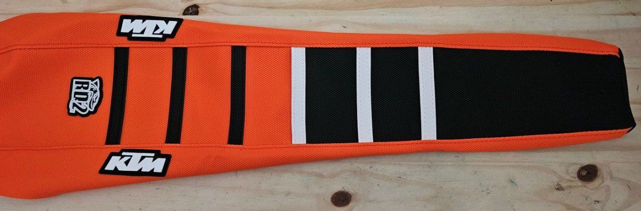 Gripper Sitzbezug Für EXC EXCF 2017-2019 KTM SX 50 2016 - 2022 Gerippt Greifer Sitzbezug Alle Schwarz Orange Motorrad Sitzbezug
