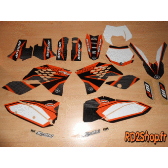 Kit déco KTM / EXC / SX / SXF / XC ( 07 à 11 )