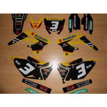 Kit déco Semi-perso SUZUKI RMZ 250 ( 2010 - 2024 )