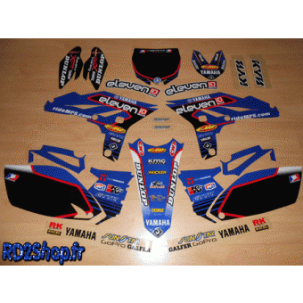 Kit Déco complet Yamaha YZ250F ( 10 à 13 )