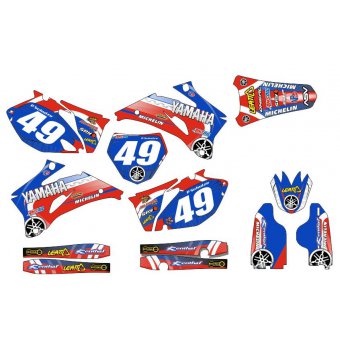 Kit dÃ©co Semi-perso YZF 250 / 450 ( 2006 2007 2008 2009 )