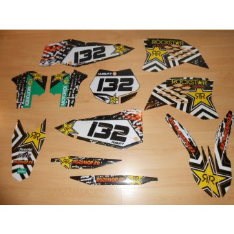 Kit déco Semi-perso KTM SX / SXF / EXC ( 07 à 11 )