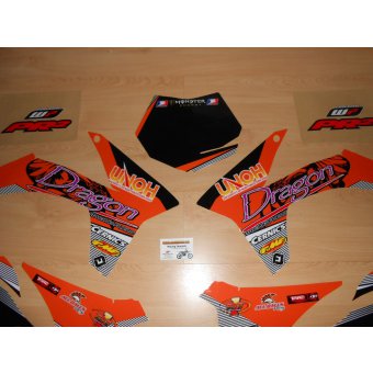 Kit déco complet KTM SX / SXF  ( 2011 à 2012 )