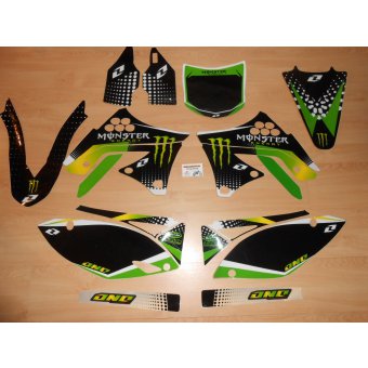 Kit Déco Complet Kawasaki KXF 250 ( 09 à 12 )