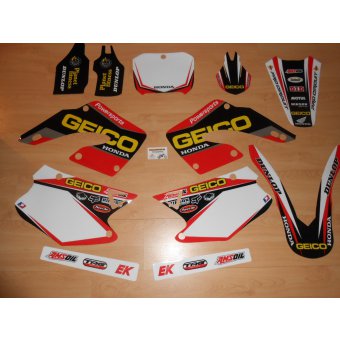 Kit Déco complet HONDA CR 125/250 ( 2000 à 2001 )