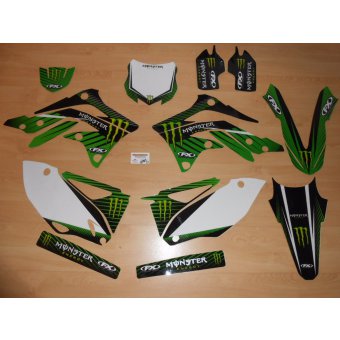 Kit Déco Complet  Kawasaki KXF 450 ( 2013 à 2015 )