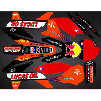 Kit déco Semi-perso KTM SX / SXF  ( 2011 à 2019 )