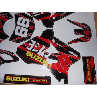 Kit déco Semi-perso Suzuki DRZ ( 03 à 12 )