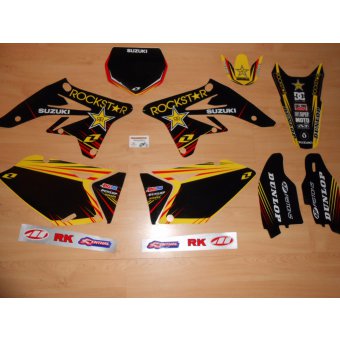 Kit Déco complet Suzuki RMZ 250 ( 07 à 09 )