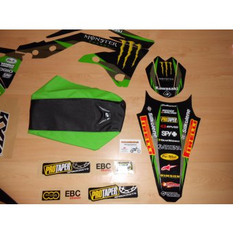 Kit Déco Et Housse de Selle KXF 450 ( 2012 à 2015)