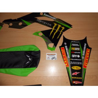 Kit Déco Et Housse de Selle KXF 250 ( 2013 à 16 )