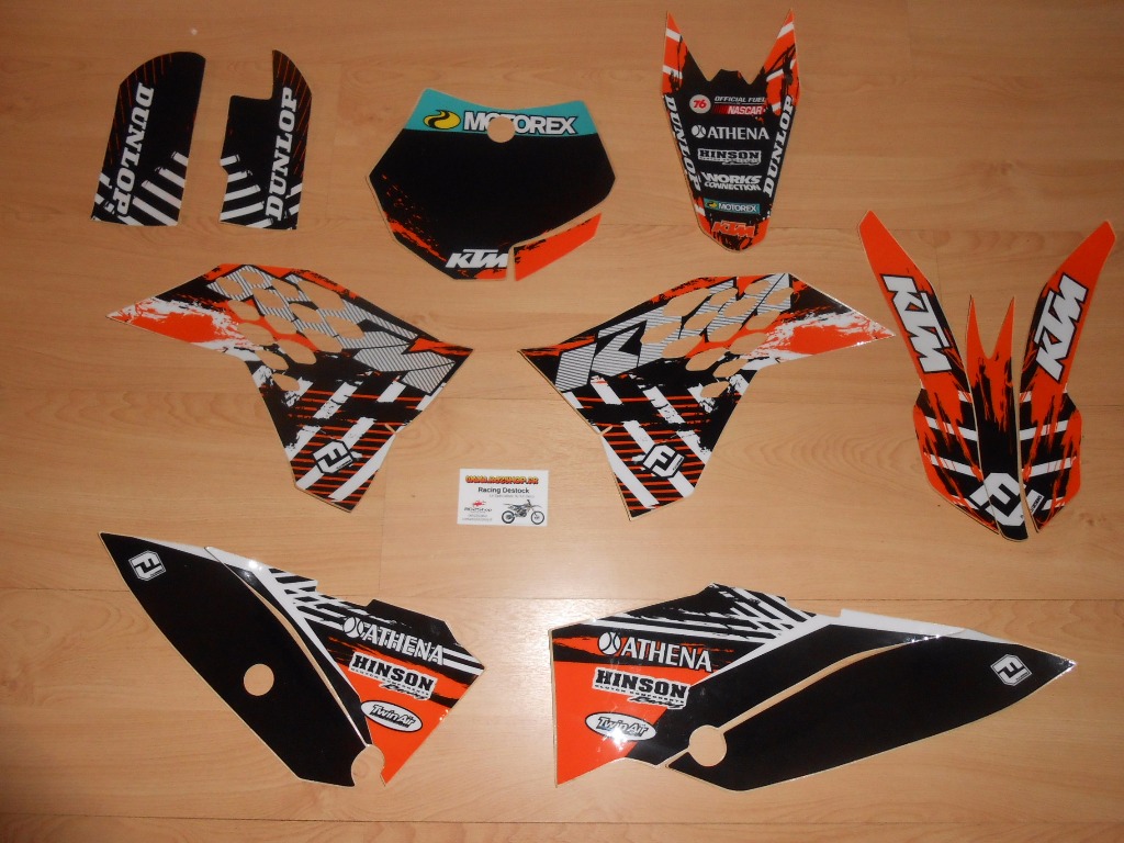 Kit déco complet KTM SX 65 ( 2009 à 2014 )