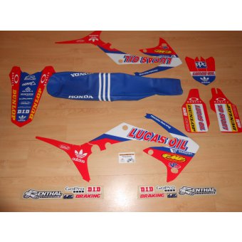 kit deco housse de selle crf lucas oil