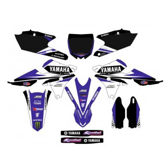 Kit déco Semi-perso YZF 250 / 450 ( 2010 à 2021 )