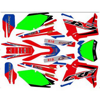 Kit dÃ©co Semi-perso Honda CRF 250 / 450 - 2013-16