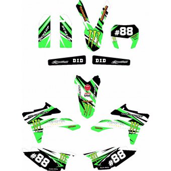 Kit DÃ©co Perso 50 Ã  boites DERBI / SHERCO / BETA 