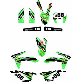 Kit DÃ©co Perso 50 Ã  boites DERBI / SHERCO / BETA 