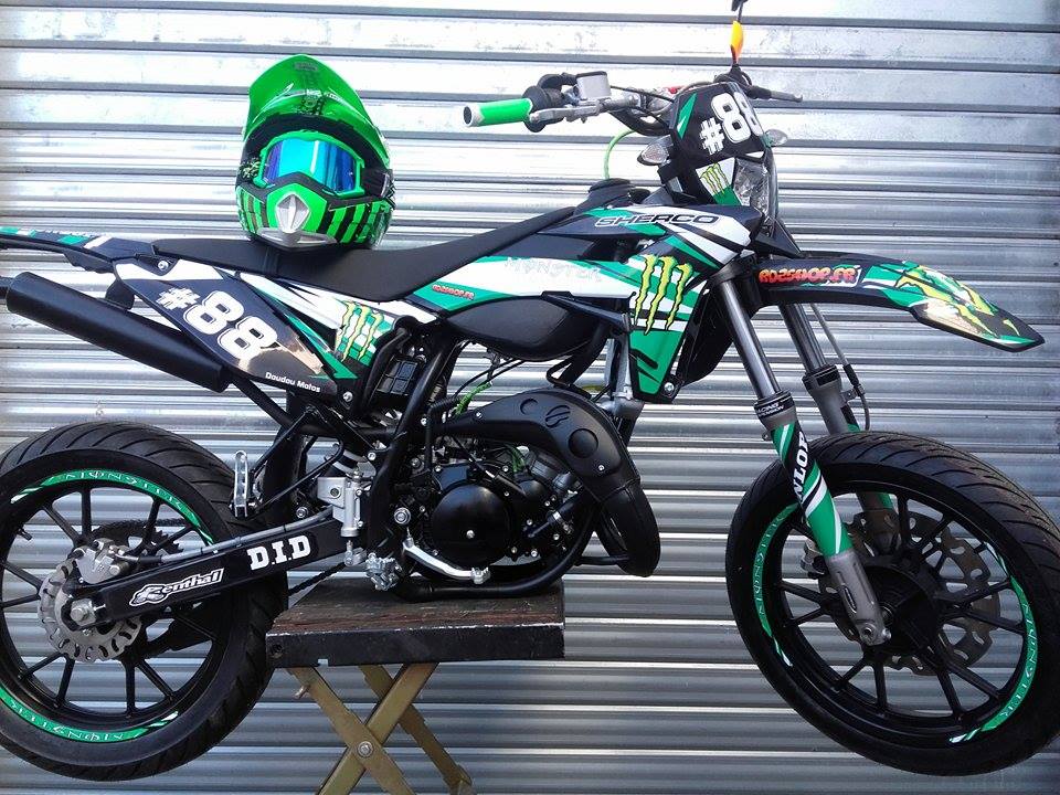 Kit Déco Perso 50 à boites DERBI / SHERCO / GILERA / RIEJU - Rd2shop