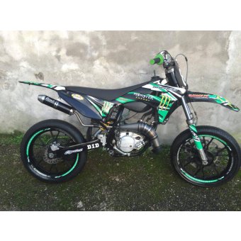 Kit Deco autocollant Perso 50 Ã  boites DERBI / SHERCO / BETA / gilera  