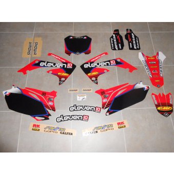 Kit Deco Complet Honda 250 / 450 CRF ( 2009 , 2010 , 2011 , 2012 , 2013 )