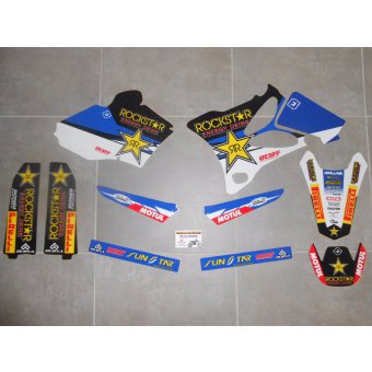 Kit Déco YAMAHA YZ 85 rockstar ( 2002 , 2003 , 2004 , 2005 , 2006 , 2007 , 2008 , 2009 , 2010 , 2011