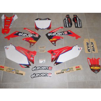 Kit Deco Complet Honda 250 / 450 CRF ( 2009 , 2010 , 2011 , 2012 , 2013 )