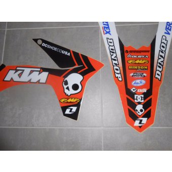 Kit déco complet KTM SX / SXF  ( 2011 à 2012 )