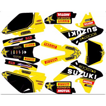 Kit déco Semi-perso SUZUKI RMZ 250 ( 2010 - 2015)