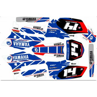 Kit déco Semi-perso Yamaha YZF 250 / 450 2010 / 2011 / 2012 / 2013 / 2014 / 2015 / 2016 