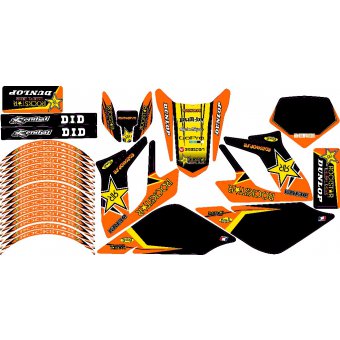 Kit Déco Perso 50 à boites DERBI / SHERCO / BETA 