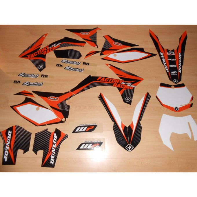 Kit déco complet KTM SX / SXF / XC ( 2011 2012 2013 )