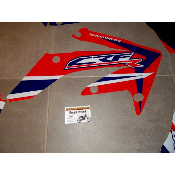 Kit Deco Autocollants Complet Honda 250 CRF ( 2006 / 2007 / 2008 / 2009 )