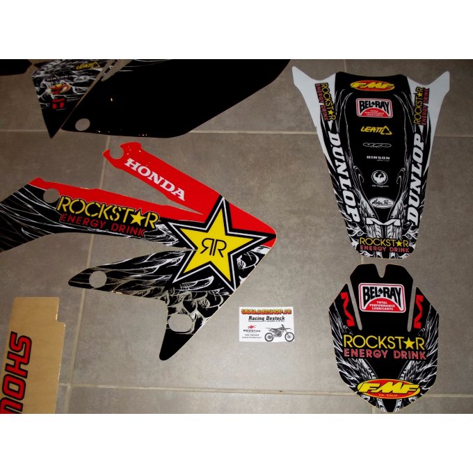 Kit Deco Autocollants Complet Honda 250 CRF ( 2006 / 2007 / 2008 / 2009 )