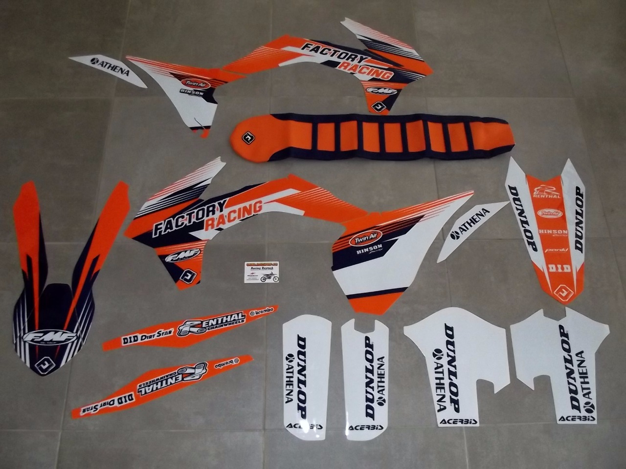 Kit déco Perso  KTM SX / SXF ( 2013 à 2015 )