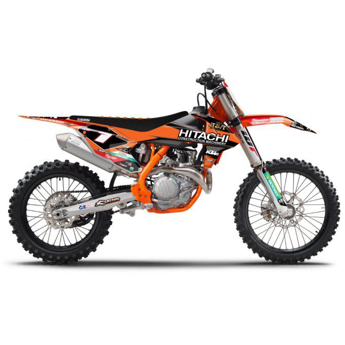 Kit déco Complet KTM SX / SXF / EXC ( 2016 / 2017 / 2018)