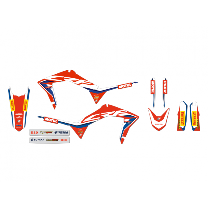 Kit Déco Honda HRC CRF 250 / 450 ( 2017 à 2021 ) -CRFX