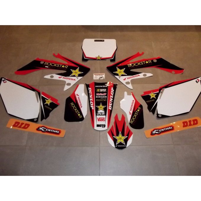 Kit Déco complet Honda 250 CRF  ( 2006 à 2007 )