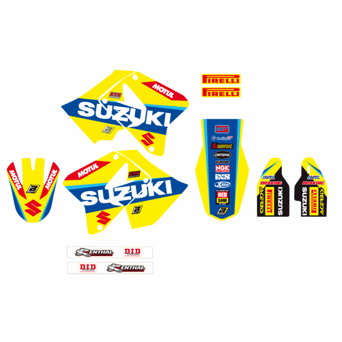 Kit Déco SUZUKI  RM 125 / 250 ( 01 à 14 )