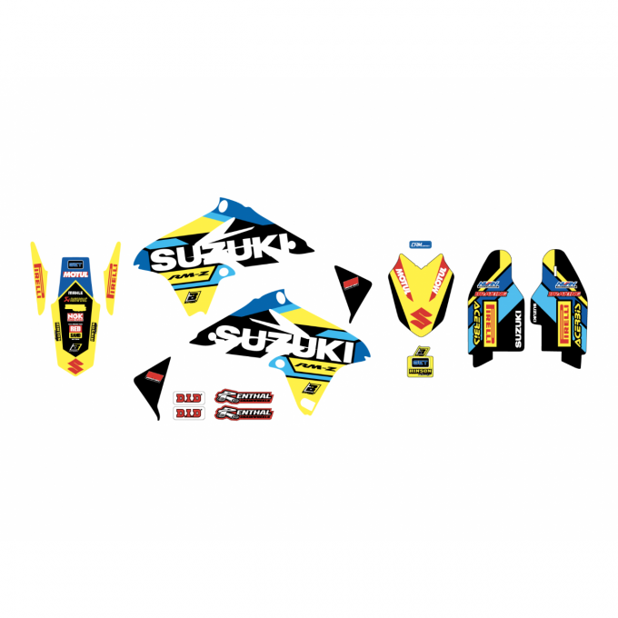 Kit Déco SUZUKI RMZ 250 ( 2010 à 2018 ) 