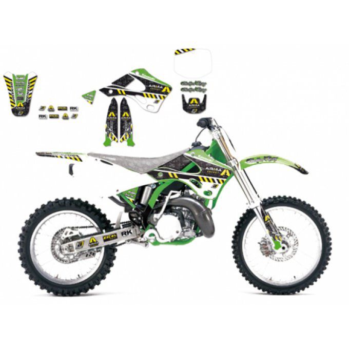 Kit déco KAWASAKI  KX 125 / 250 ( 1999 à 2002 )