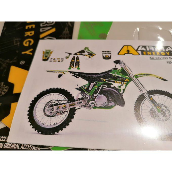 Kit déco KAWASAKI  KX 125 / 250 ( 1994 à 1998 )