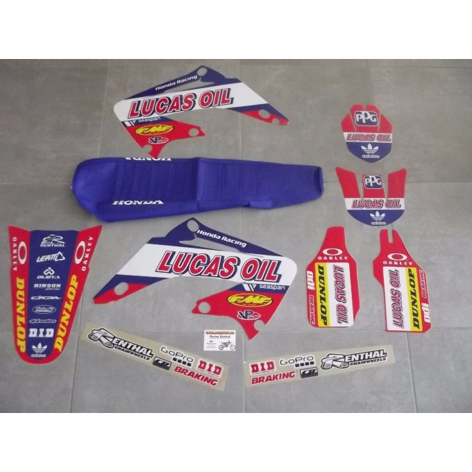 Kit Déco Perso HONDA CR 125 / 250 ( 2002 à 2007 )