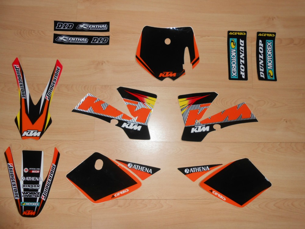 Kit déco complet KTM SX 50 ( 02 à 08 )