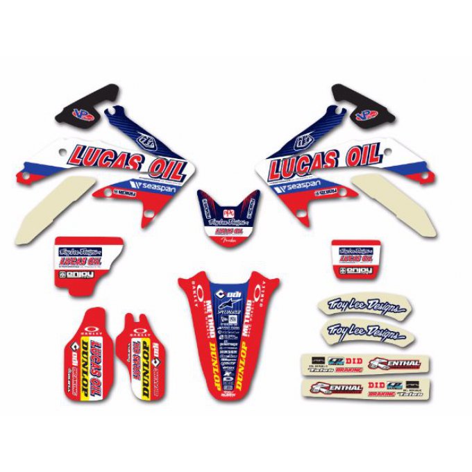 Kit Déco Honda 450 CRF ( 2005 / 2006 / 2007 /  2008 )