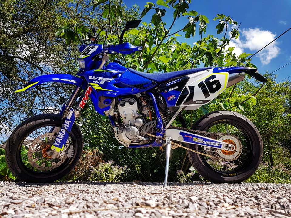Kit déco Semi-Perso Yamaha WRF 250/450 ( 2005 à 2023 )