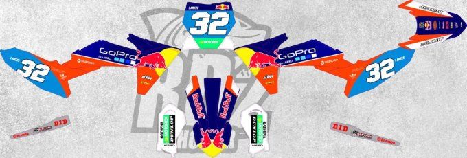 65- SX - 85 - 50 - 2024 - 2025 -2026 -2027- kit deco - gopro - redbull - perso - stickers - autocoll