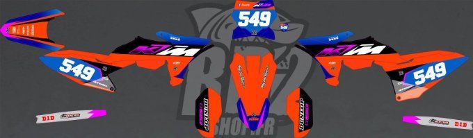 85 - Sx 2025 - 2026 - 2027 - ktm - kit deco - orange - stickers - perso - 85sx -